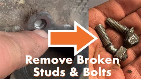 how to remove studs from aluminum